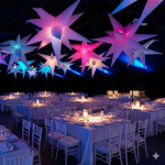 Estrella led inflable - Imagen 4