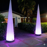 Inflatable cone light balloon