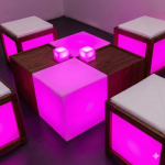 Mesa Led Table WOOD - Imagen 3